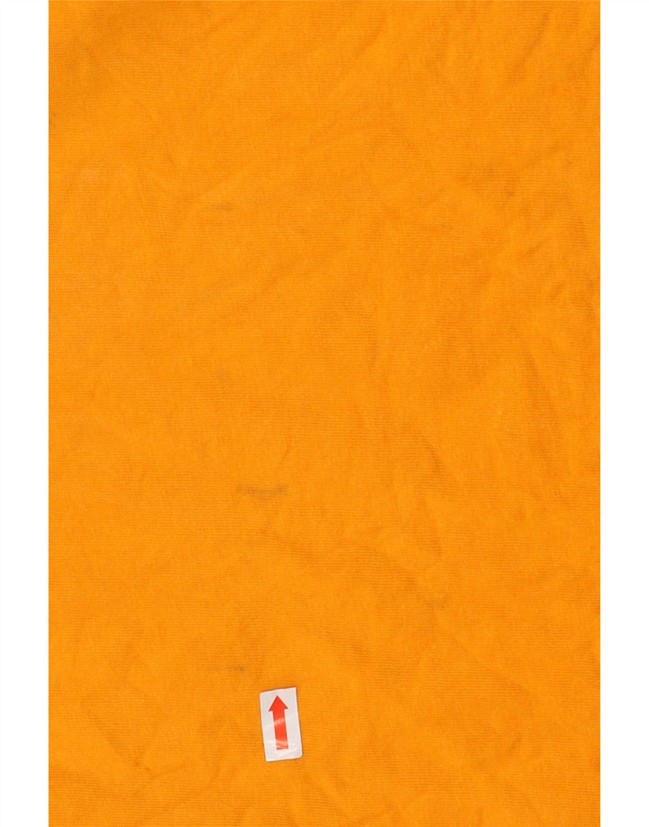 NIKE Mens T-Shirt Top UK 39/41 Medium Orange