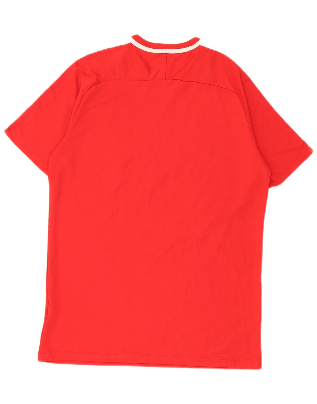 Nike Mens Dri Fit Graphic T-Shirt Top Medium Red Geometric Polyester