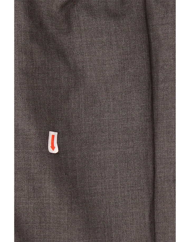 AQUASCUTUM Mens Straight Suit Trousers W34 L29 Grey