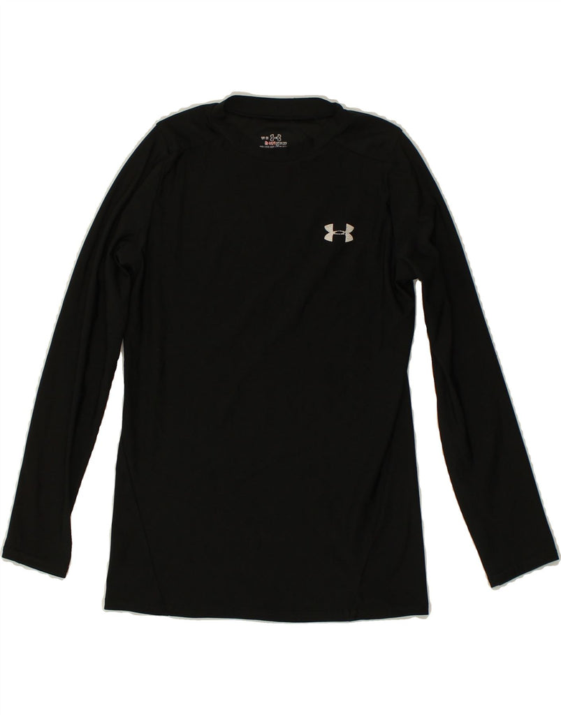 UNDER ARMOUR Boys Top Long Sleeve 14-15 Years Black | Vintage Under Armour | Thrift | Second-Hand Under Armour | Used Clothing | Messina Hembry 