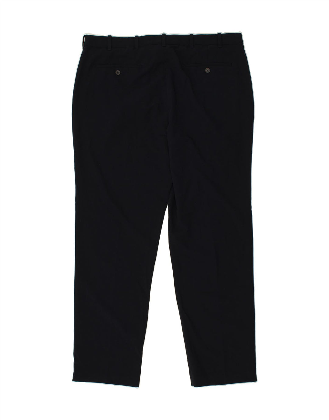 IZOD Mens Straight Chino Trousers W38 L32 Navy Blue Polyester Vintage Izod and Second-Hand Izod from Messina Hembry 