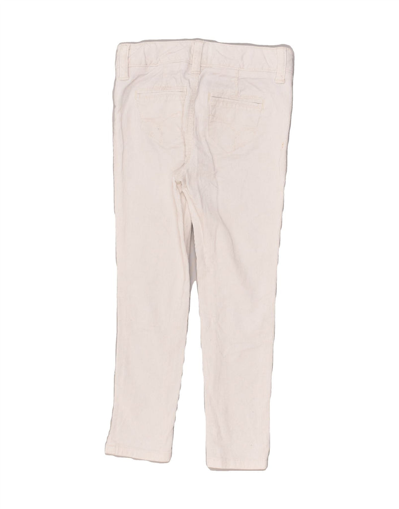 TOMMY HILFIGER Girls Skinny Corduroy Trousers 3-4 Years W22 L17  White | Vintage Tommy Hilfiger | Thrift | Second-Hand Tommy Hilfiger | Used Clothing | Messina Hembry 