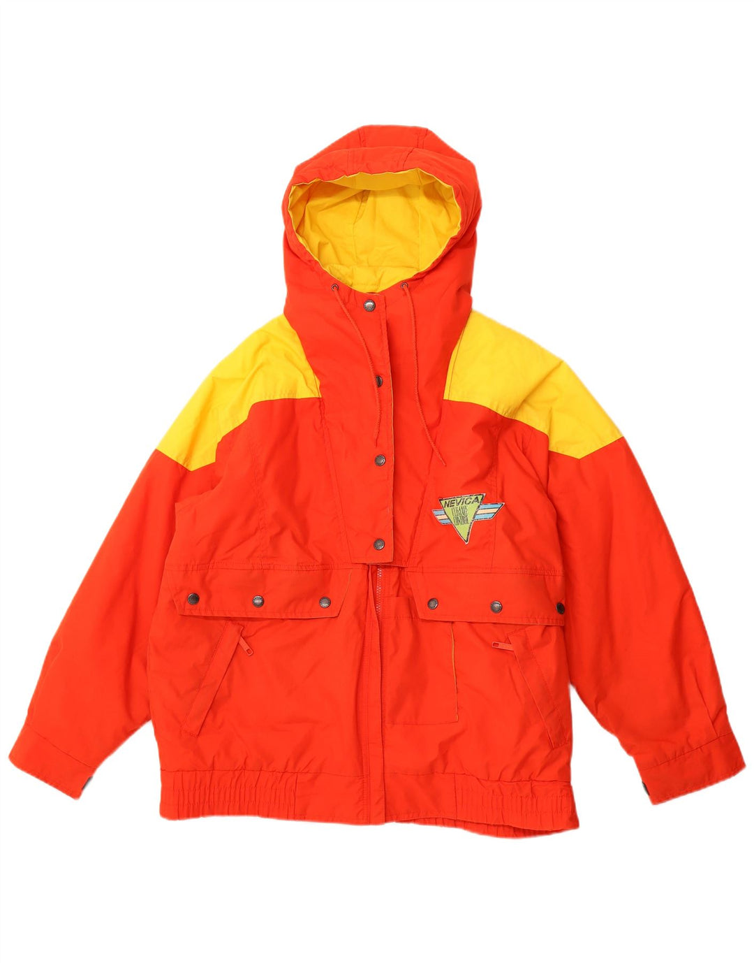 NEVICA Mens Loose Fit Windbreaker Jacket UK 36 Small Red Colourblock