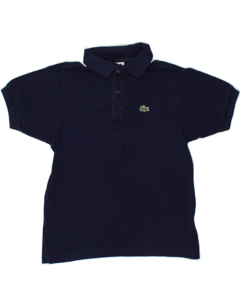 LACOSTE Boys Polo Shirt 9-10 Years Navy Blue Cotton Vintage Lacoste and Second-Hand Lacoste from Messina Hembry 