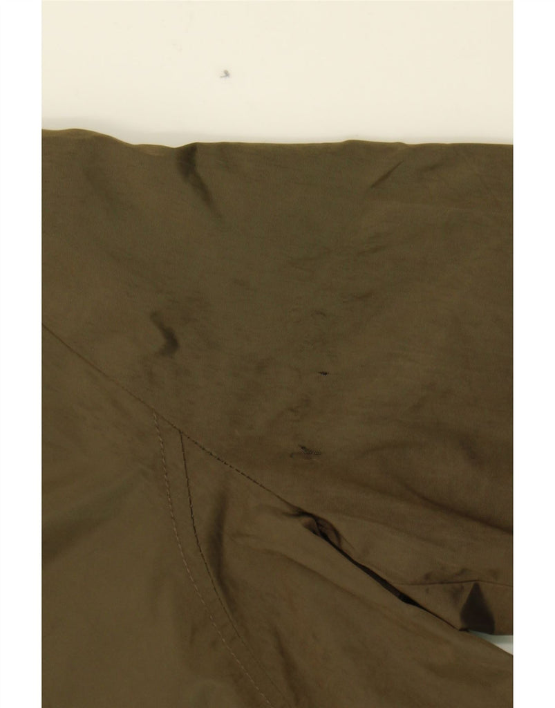 MASSIMO DUTTI Womens Bomber Jacket UK 6 XS Khaki Polyester Vintage Massimo Dutti and Second-Hand Massimo Dutti from Messina Hembry 