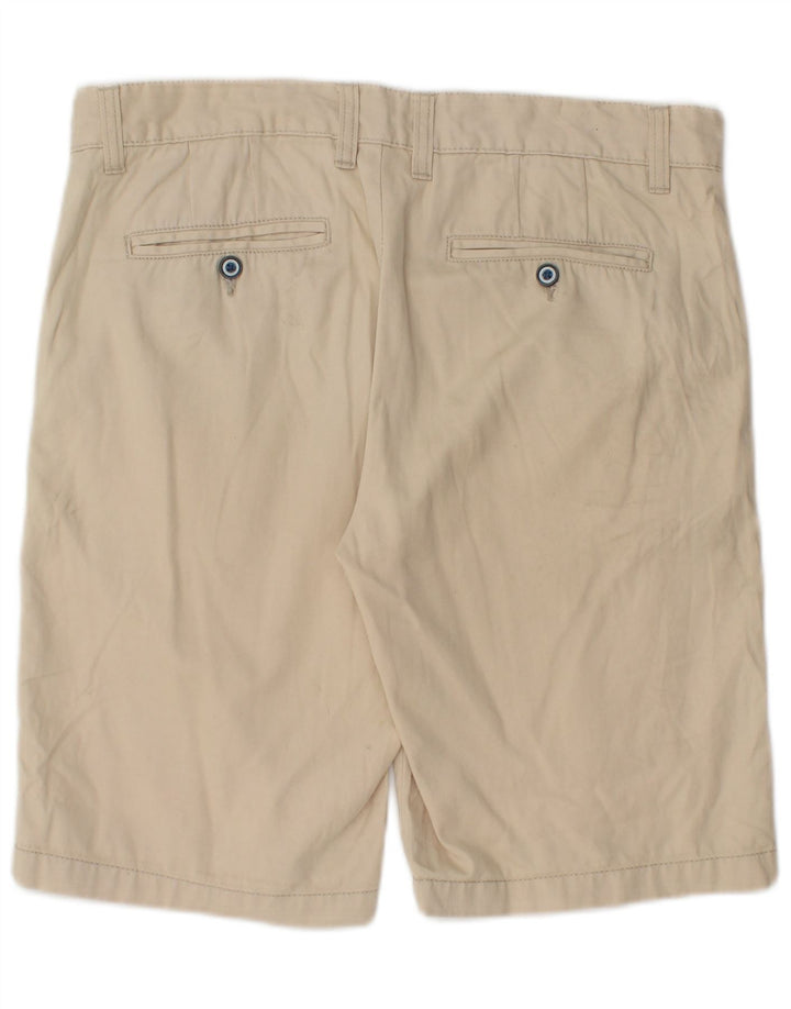 Zara Mens Chino Shorts EU 40 Medium W31 Beige