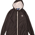 Adidas Womens Hooded Rain Jacket UK 18 XL Black Polyester