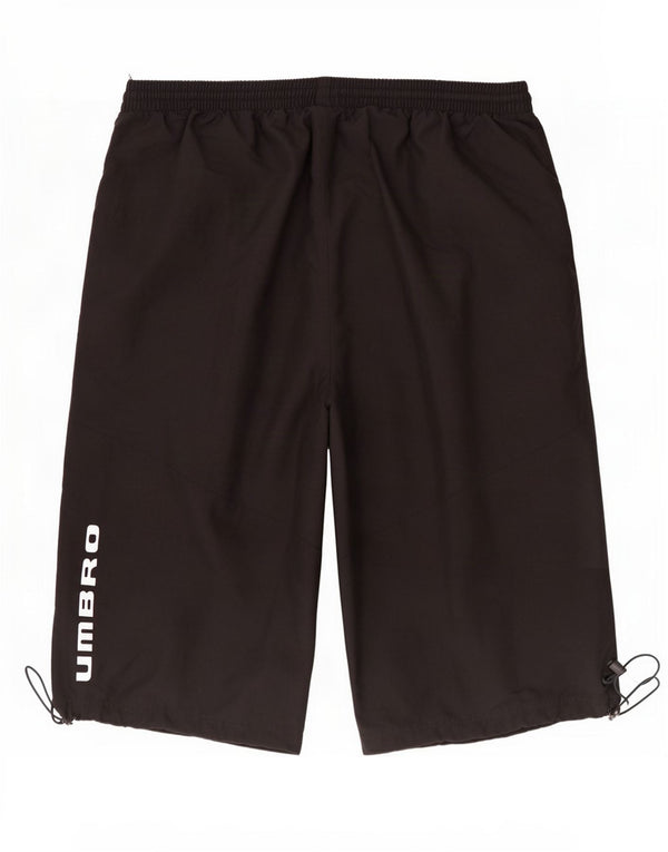 Umbro Mens Bermuda Sport Shorts 2XL Black Polyester