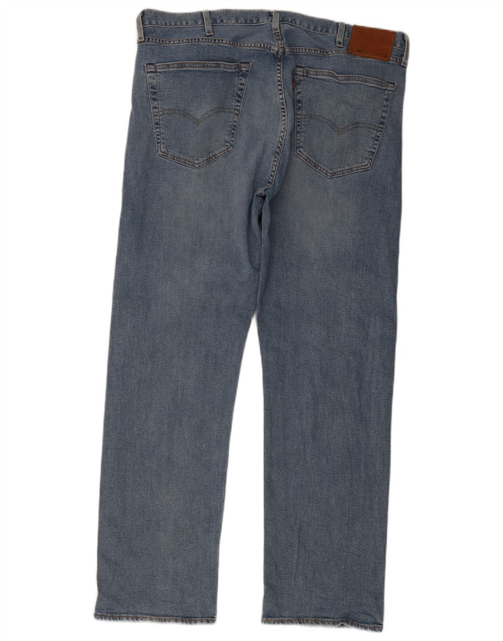 Levi's Mens 501 Straight Jeans W40 L32 Blue Cotton