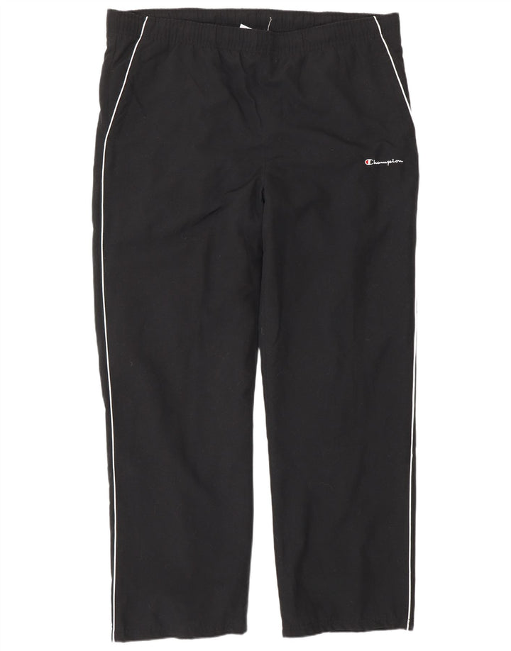 Champion Mens Tracksuit Trousers XL Black Polyester