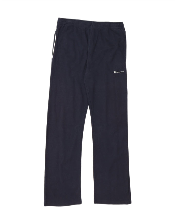 CHAMPION Womens Tracksuit Trousers UK 14 Medium  Navy Blue Cotton Vintage Champion and Second-Hand Champion from Messina Hembry 