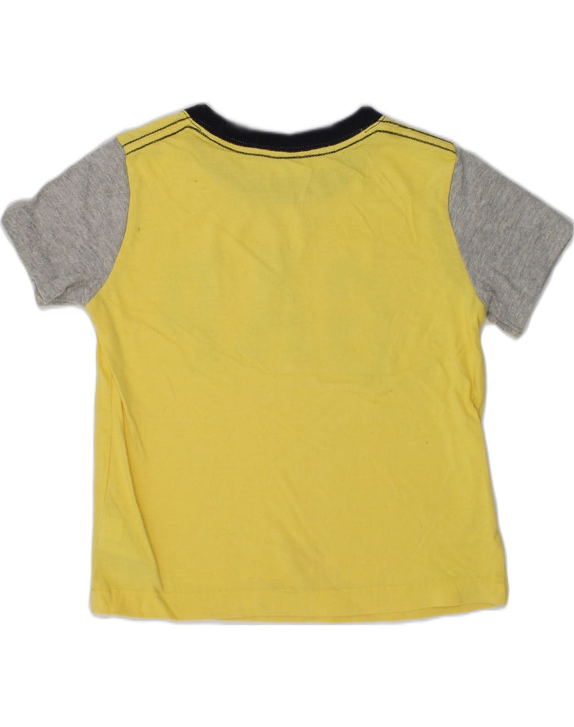 GAP Boys Graphic T-Shirt Top 2-3 Years Yellow Cotton | Vintage Gap | Thrift | Second-Hand Gap | Used Clothing | Messina Hembry 