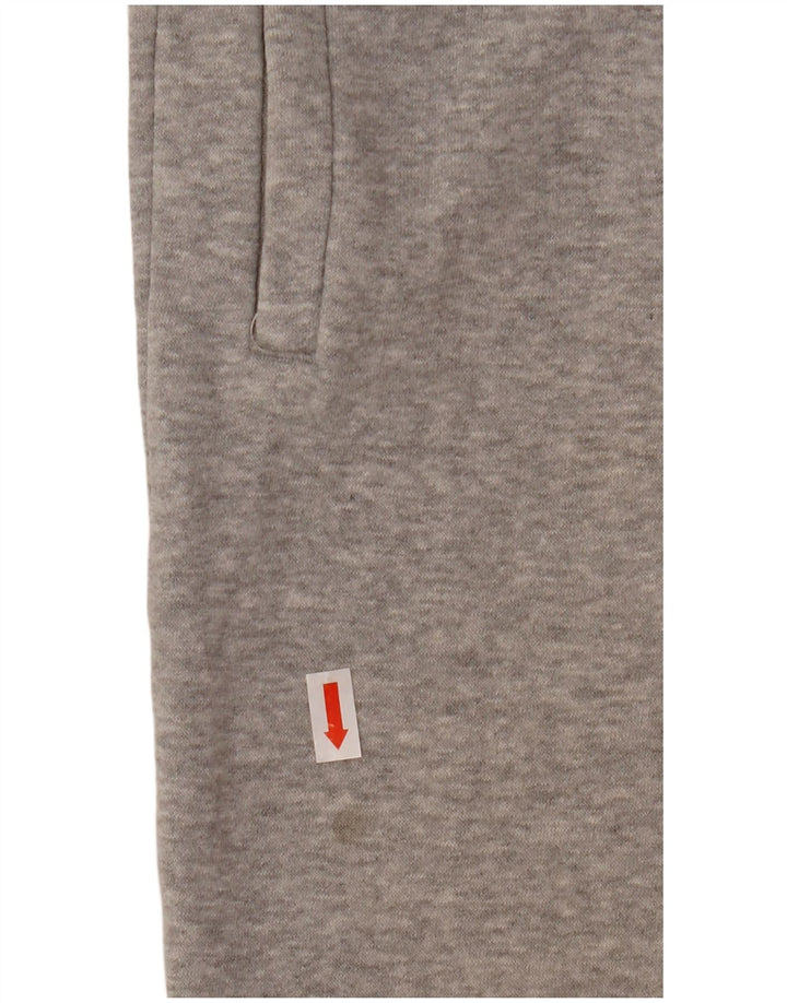 Adidas Womens Tracksuit Trousers Joggers UK 12 Medium  Grey Cotton