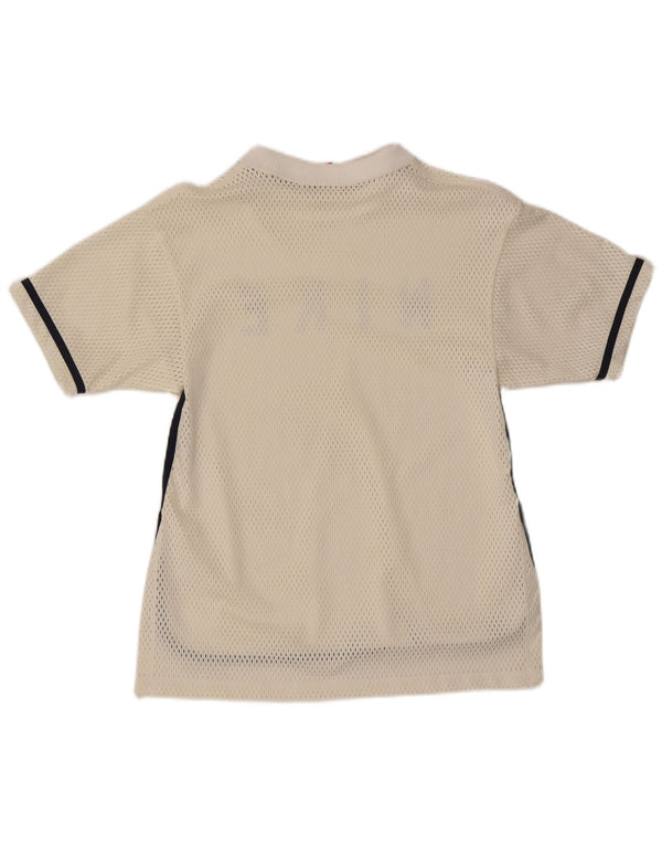 Nike Mens Graphic T-Shirt Top Small White Polyester Sports