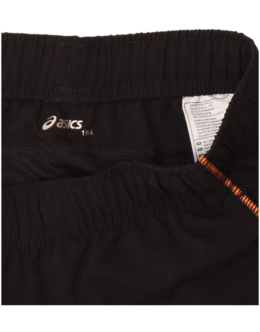 Asics Boys Sport Shorts 13-14 Years  Black Polyester
