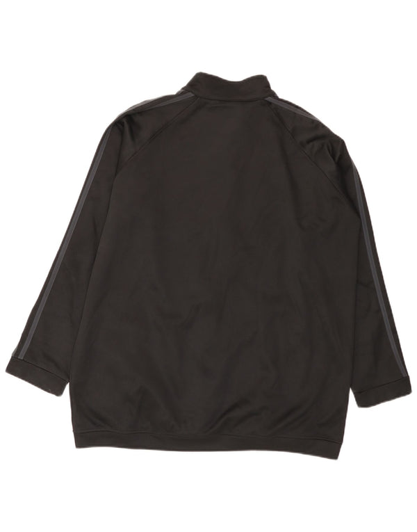 Adidas Mens Tracksuit Top Jacket XL Black Polyester