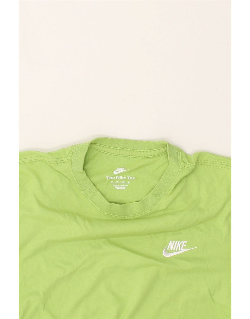 NIKE Mens The Nike Tee T-Shirt Top XS Green | Vintage Nike | Thrift | Second-Hand Nike | Used Clothing | Messina Hembry 