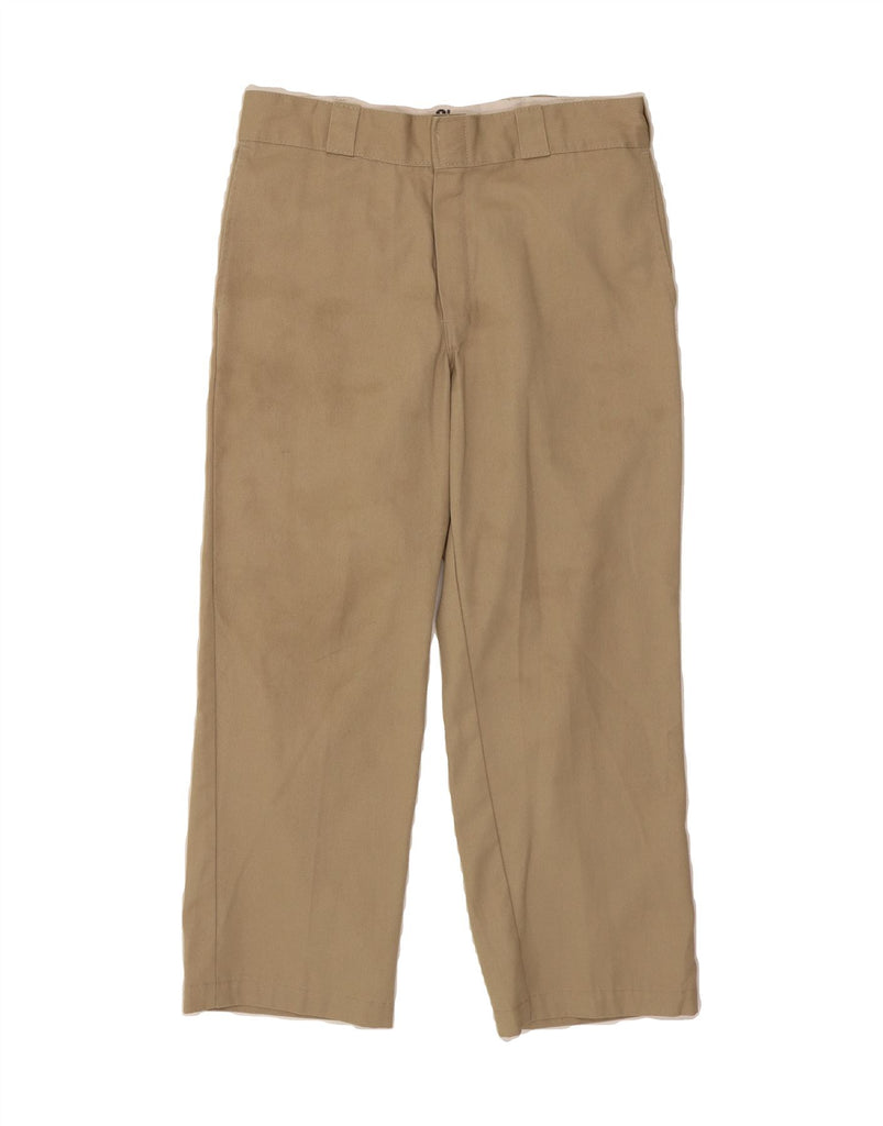 DICKIES Mens 874 Original Fit Straight Chino Trousers W34 L26 Beige Vintage Dickies and Second-Hand Dickies from Messina Hembry 