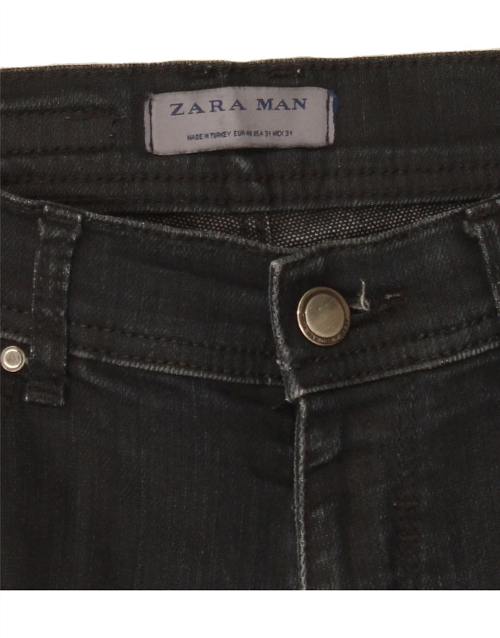 ZARA Mens Slim Jeans EU 40 Medium W31 L31 Black Vintage Zara and Second-Hand Zara from Messina Hembry 