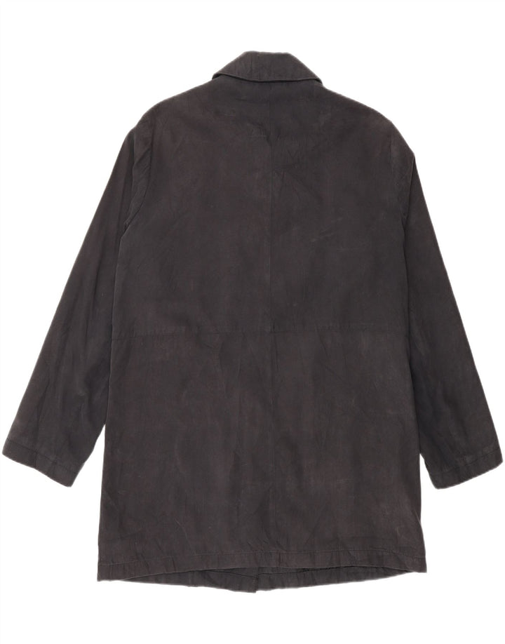 London Fog Womens Overcoat UK 14 Medium Black Polyester