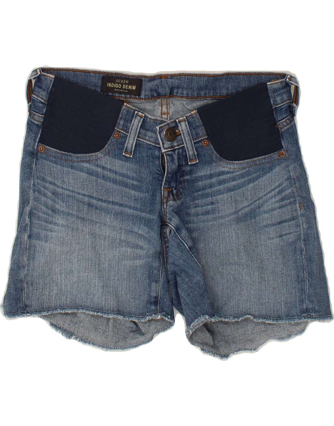J. CREW Womens Indigo Denim Shorts W26 Small Blue Cotton Vintage J. Crew and Second-Hand J. Crew from Messina Hembry 