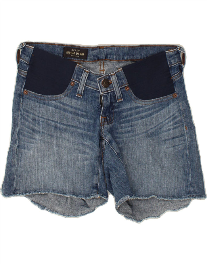 J. CREW Womens Indigo Denim Shorts W26 Small Blue Cotton Vintage J. Crew and Second-Hand J. Crew from Messina Hembry 