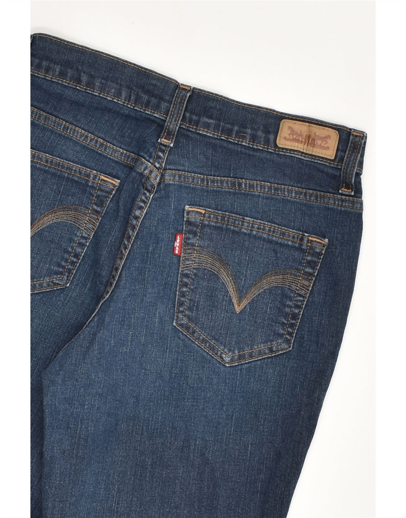 LEVI'S Womens 512 Perfectly Slimming Straight Jeans W26 L27  Blue | Vintage Levi's | Thrift | Second-Hand Levi's | Used Clothing | Messina Hembry 