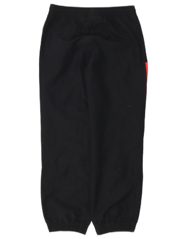 Adidas Boys Tracksuit Trousers Joggers 9-10 Years  Black Polyester