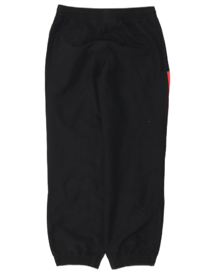 Adidas Boys Tracksuit Trousers Joggers 9-10 Years  Black Polyester