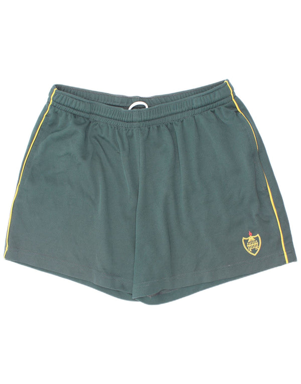 Champion Boys Sport Shorts 11-12 Years Green Polyester