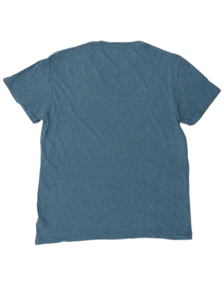 POLO RALPH LAUREN Mens T-Shirt Top Medium Blue Cotton