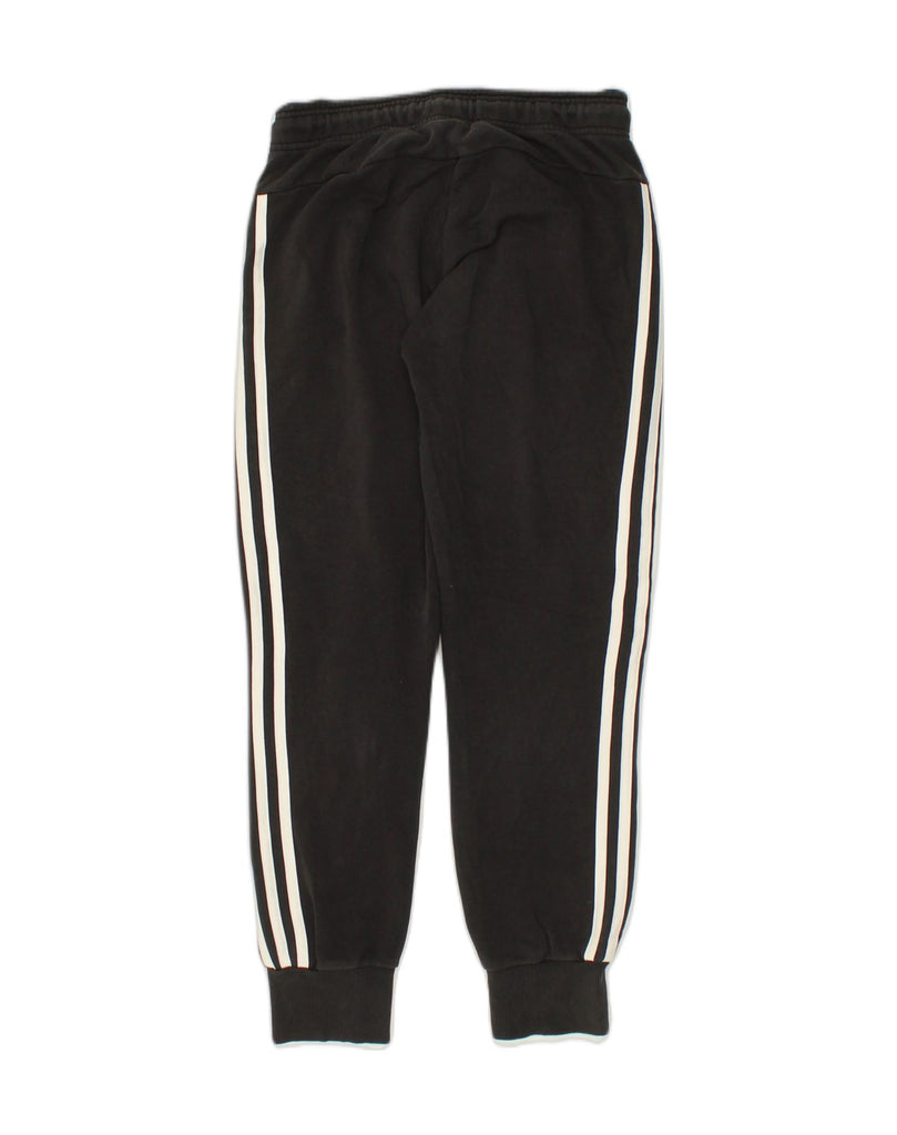 ADIDAS Womens Tracksuit Trousers Joggers UK 8/10 Small Black Cotton | Vintage Adidas | Thrift | Second-Hand Adidas | Used Clothing | Messina Hembry 