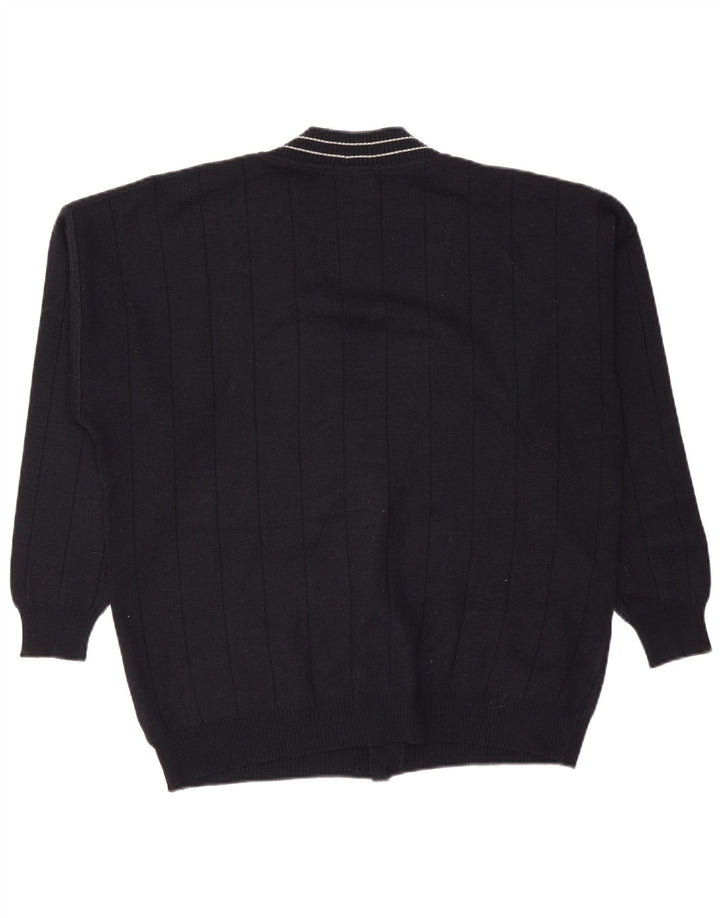 White Sails Mens Bramante Cardigan Sweater XL Navy Blue