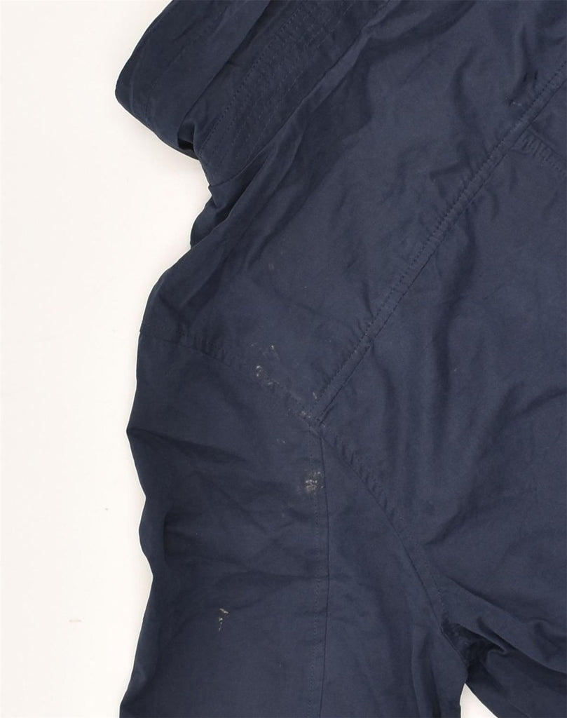 FAT FACE Womens Rain Jacket UK 16 Large  Navy Blue Polyester | Vintage Fat Face | Thrift | Second-Hand Fat Face | Used Clothing | Messina Hembry 