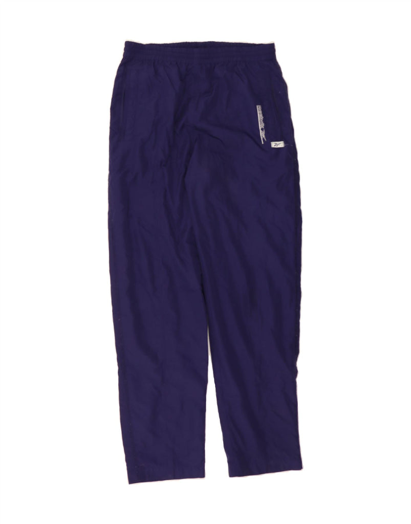 REEBOK Mens Tracksuit Trousers Medium  Navy Blue Polyester Vintage Reebok and Second-Hand Reebok from Messina Hembry 