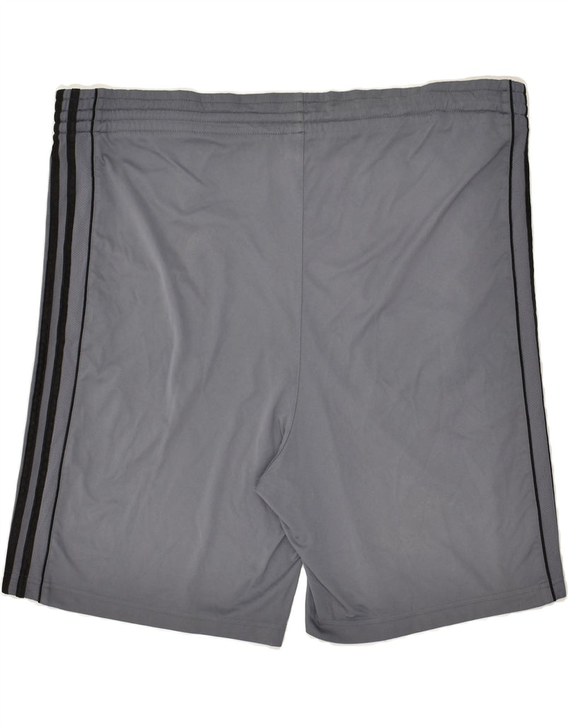 ADIDAS Mens Sport Shorts Large Grey | Vintage Adidas | Thrift | Second-Hand Adidas | Used Clothing | Messina Hembry 