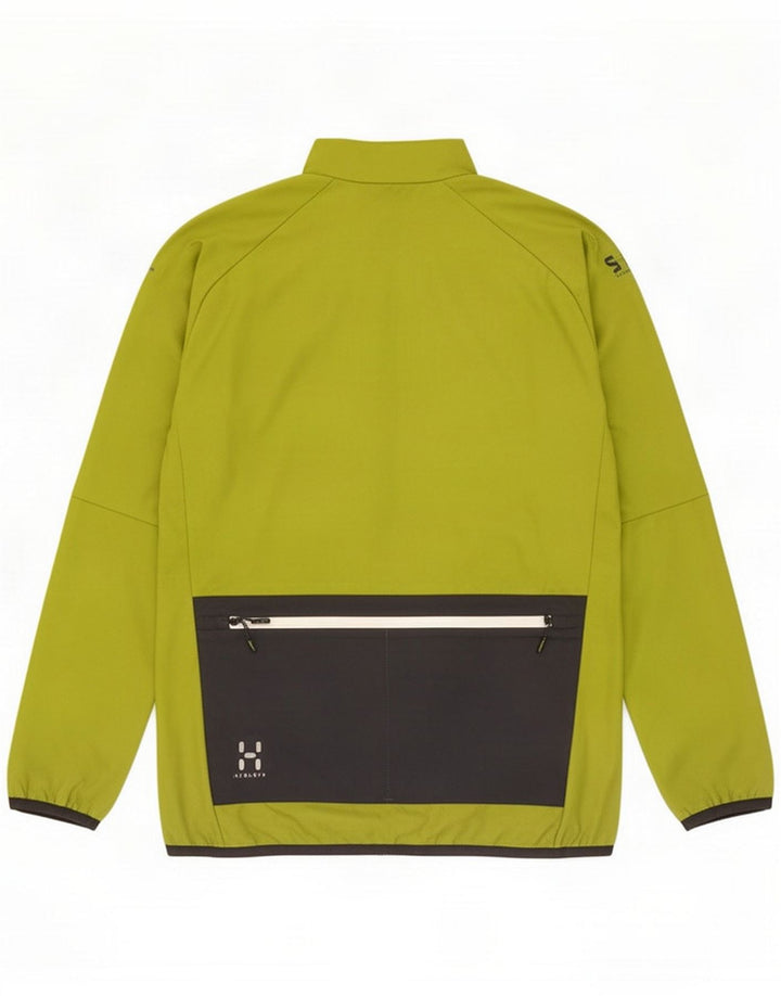 Haglöfs Mens Pullover Tracksuit Top Jacket Small Green Colourblock