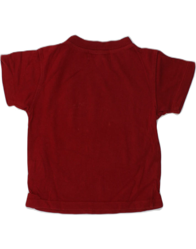 TIMBERLAND Baby Boys Graphic T-Shirt Top 6-9 Months Red Cotton | Vintage Timberland | Thrift | Second-Hand Timberland | Used Clothing | Messina Hembry 