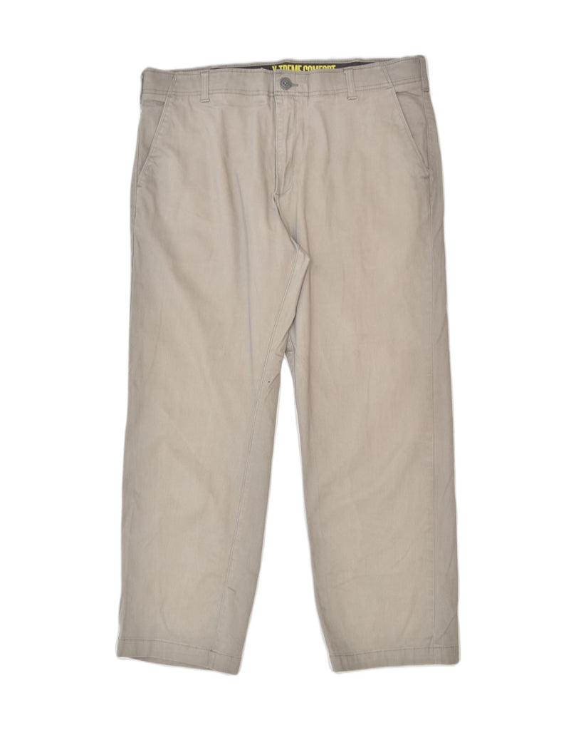 LEE Mens Comfort Fit Chino Trousers W38 L29 Grey Cotton | Vintage | Thrift | Second-Hand | Used Clothing | Messina Hembry 