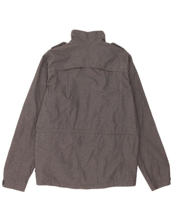 O'Neill Mens Military Utility Jacket UK 38 Medium Grey Polyester