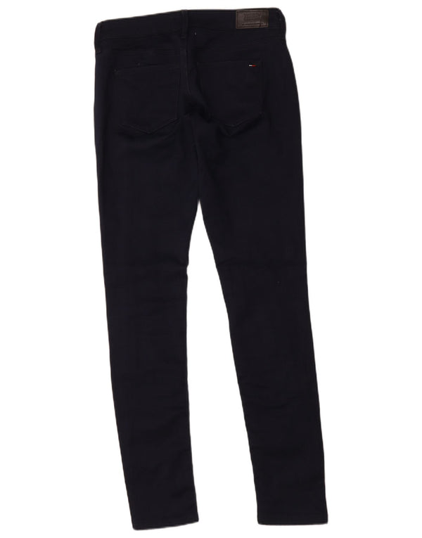 Tommy Hilfiger Womens Skinny Jeans W29 L32 Navy Blue Cotton