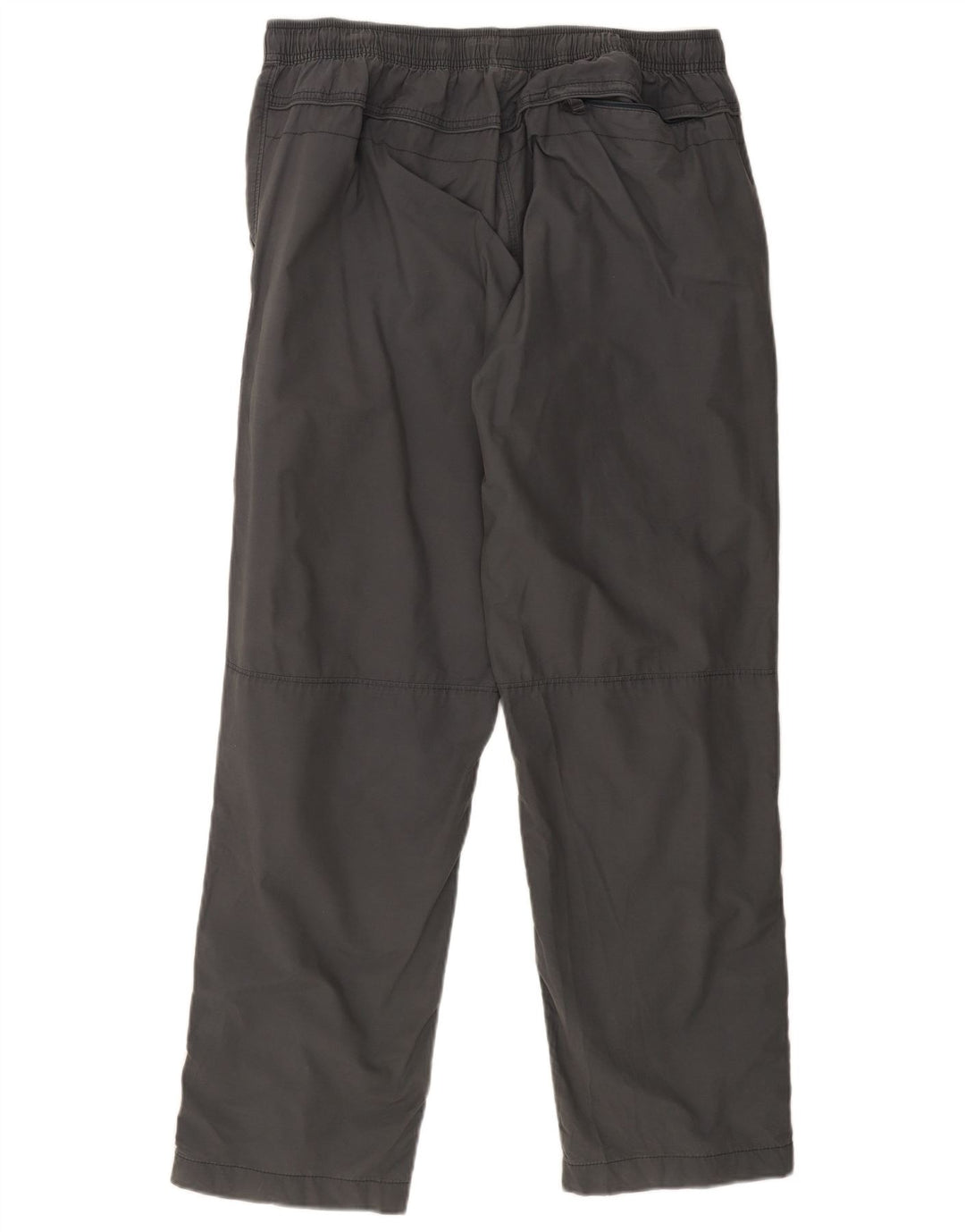 Marks & Spencer Mens Straight Trousers W38 L31 Grey Cotton