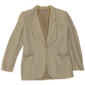 Emporio Armani Womens 1 Button Blazer Jacket IT 42 Medium Green