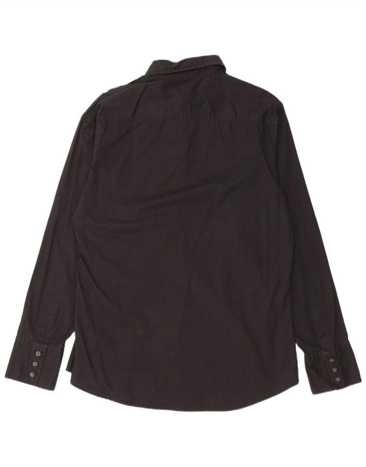 Calvin Klein Jeans Mens Shirt XL Black Cotton