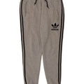 Adidas Mens Graphic Tracksuit Trousers Joggers Medium  Grey Cotton