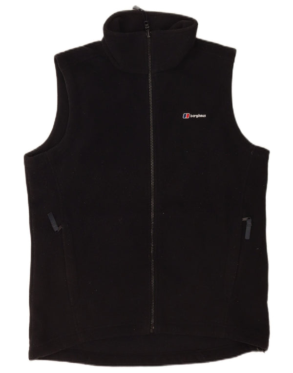 Berghaus Womens Fleece Gilet UK 14 Large Black Polyester
