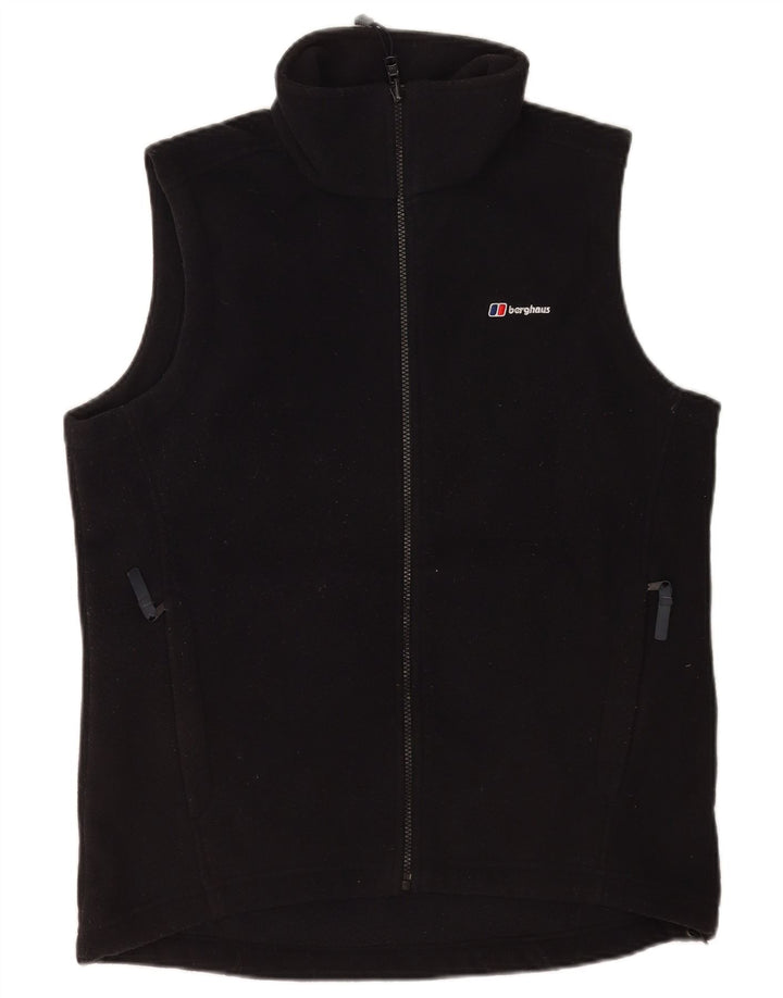 Berghaus Womens Fleece Gilet UK 14 Large Black Polyester