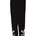 Adidas Womens Graphic Leggings UK 8 Small Black