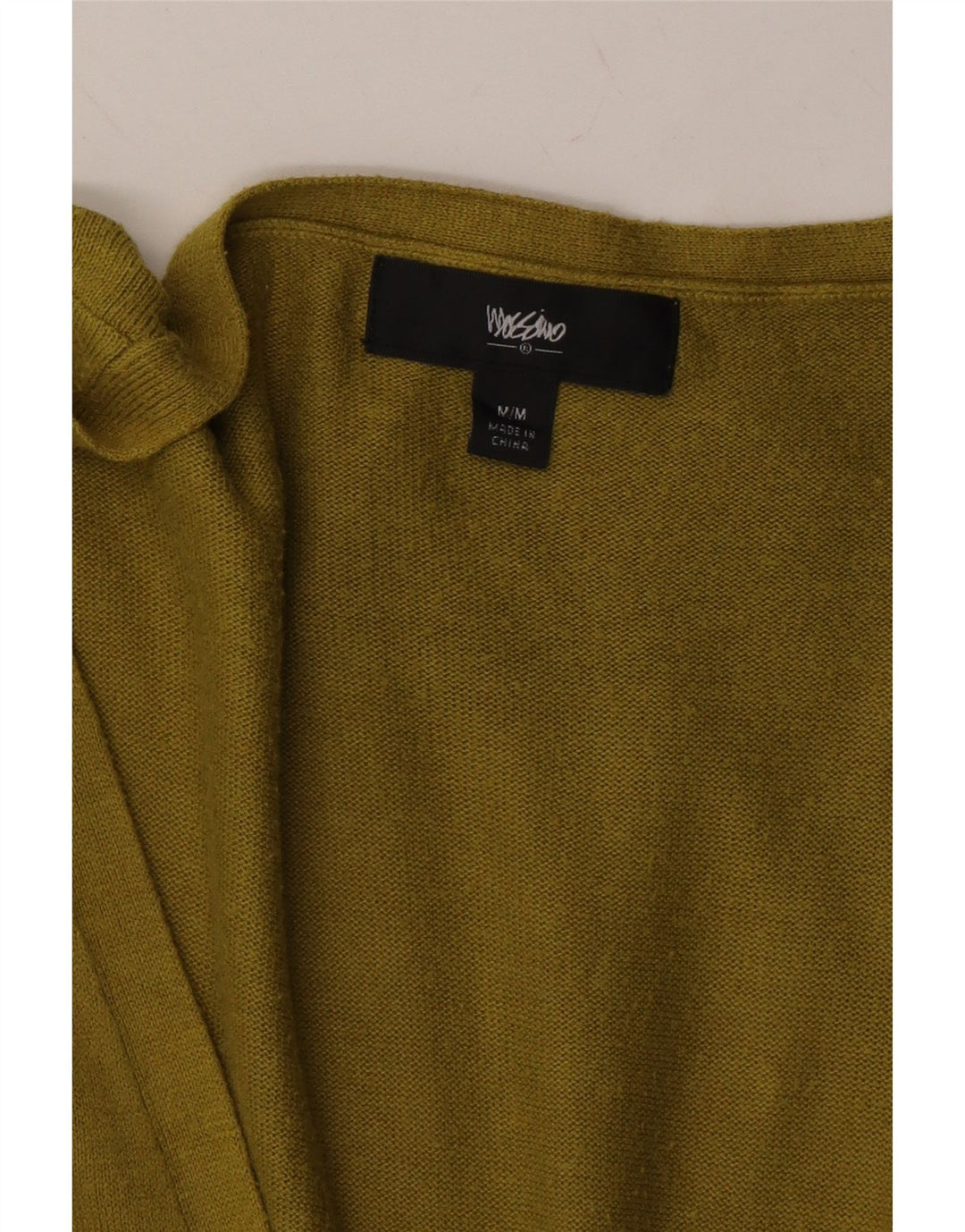 MOSSIMO Womens Cardigan Sweater UK 14 Medium Green Nylon Vintage Mossimo and Second-Hand Mossimo from Messina Hembry 