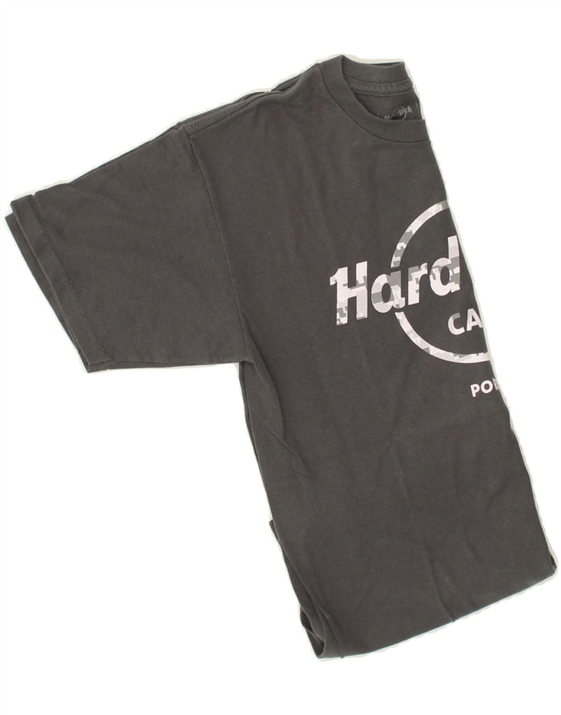 HARD ROCK CAFE Mens Porto Graphic T-Shirt Top Small Grey Cotton | Vintage Hard Rock Cafe | Thrift | Second-Hand Hard Rock Cafe | Used Clothing | Messina Hembry 